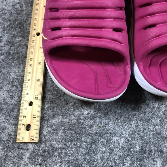 HOKA One One Recovery Slides Womens 7 Pink Cushioned Comfort Sandals - Picture 10 of 16